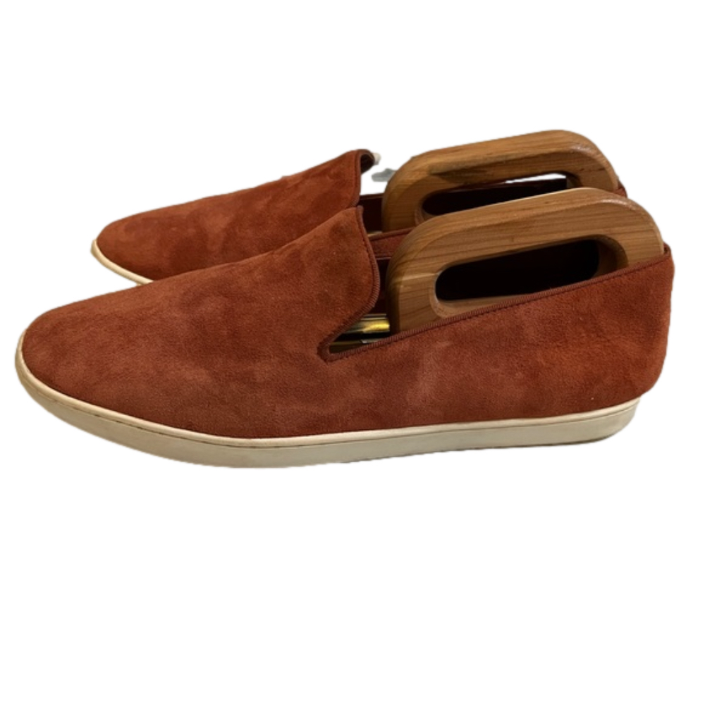 Birdies The Swift women’s rust suede slip on sneakers, EUC size 10